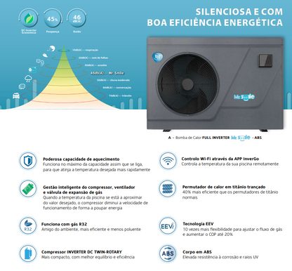 Bomba de calor FULL INVERTER Mr. Smile