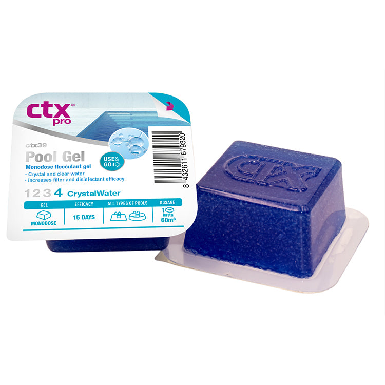 CTX-39 Poolgel Floculante gel monodose. 1 unidade