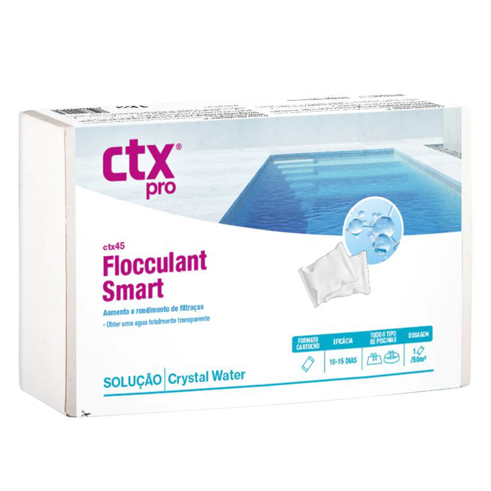 CTX-45 Floculante Smart pastilhas. 1kg