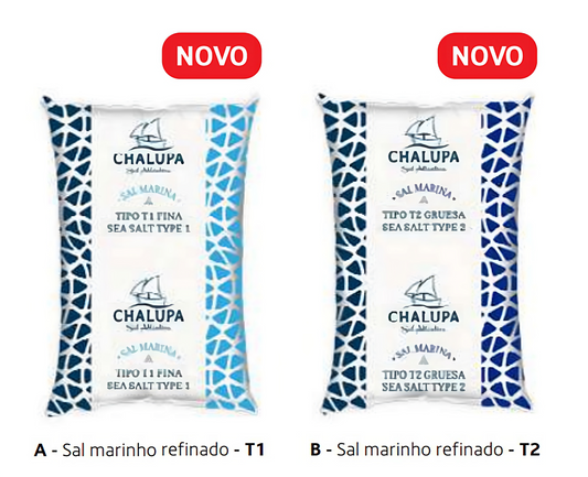 Série marinho refinado, marca Chalupa. 25kg