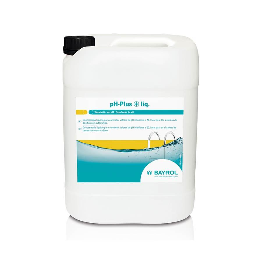 pH+ Plus Incrementador pH líquido, marca Bayrol. 20 litros