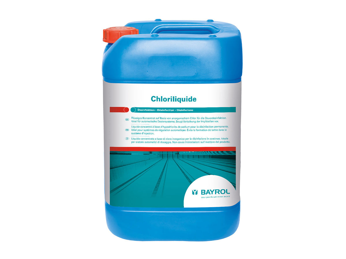 Chloriliquide - Hipoclorito de sódio liquído. 20 Litros