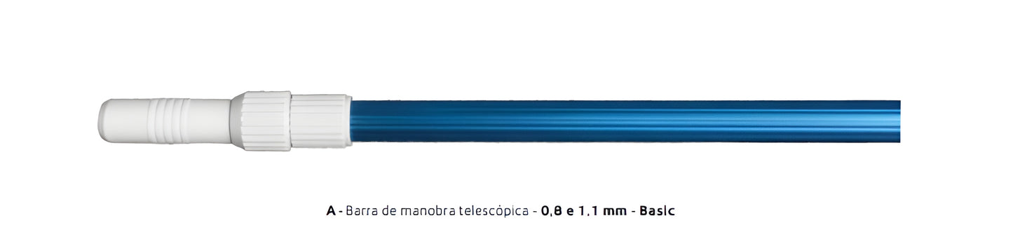 Barras de manobra telescópica - Série Basic